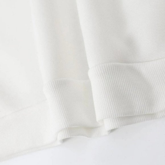 White Mens Sweater - Picture 3 of 4